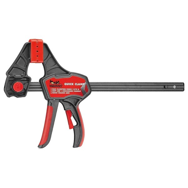Teng Tools 600mm One Handed Bottom Mounted Quick Action Pistol Grip Lever Clamp CMQ600